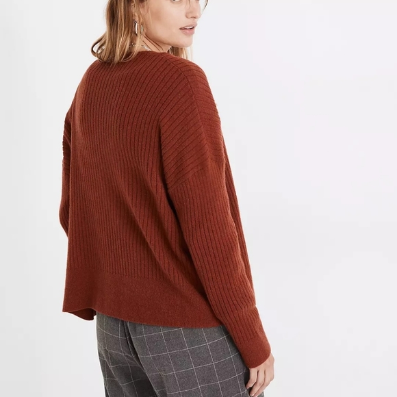 Madewell Cameron Ribbed Cardigan Sweater - Picture 10 of 11